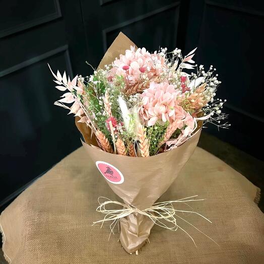 Ramo «Giselle» – Belleza rosa de cuento de hadas