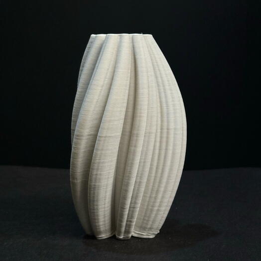 JJarron ceramica impreso brote blanco