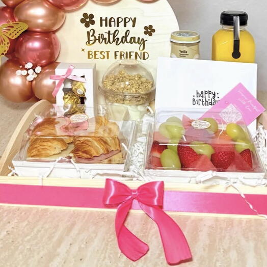 Desayuno "Pink Rose Gold"   Ferrero – Edicion Especial