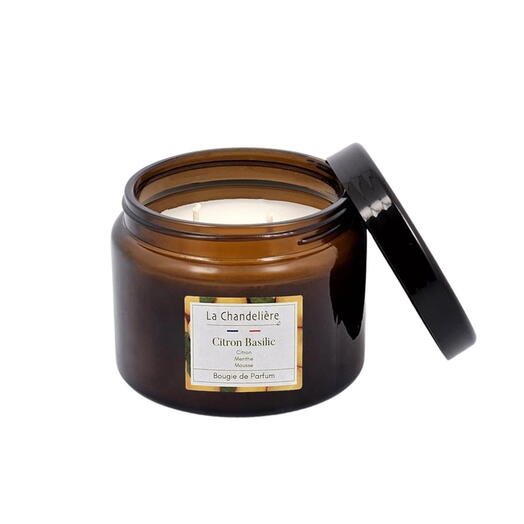 Lemon-Basil scented candle | 350 gr