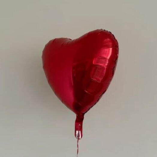 1 globo de forma corazon