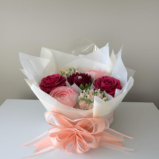 BouqCake Dreamy Flowers