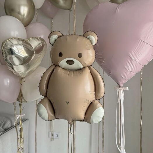 Conjunto de globos para recien nacida