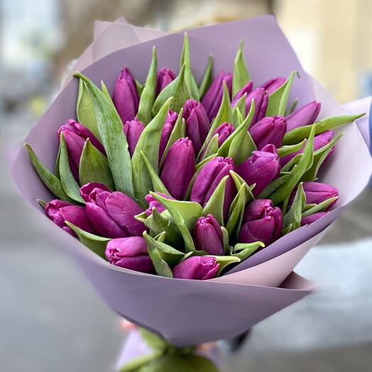 Tulipanes color pink