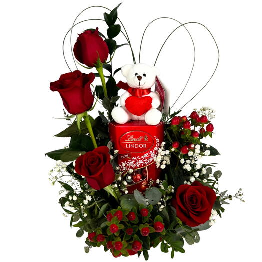 Centro Amore Mio - 4 rosas