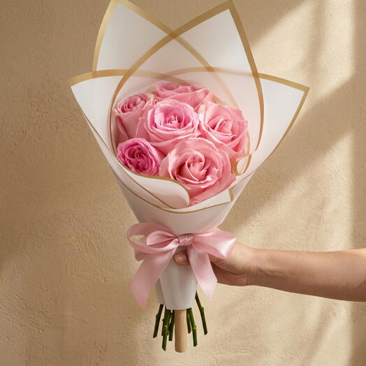 Bouquet classique de roses