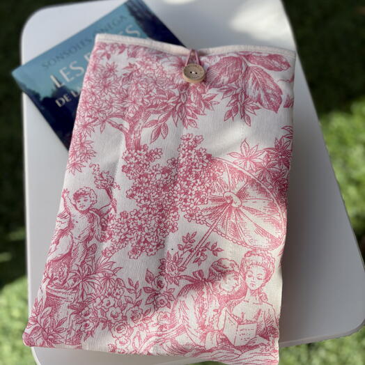 Funda libro Romantica - Rosa