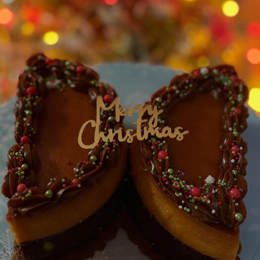 Mini Chocoflan Butterfly