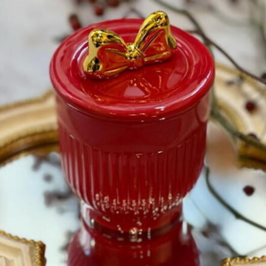 Vela LOVE italiana - Beso de frambuesa