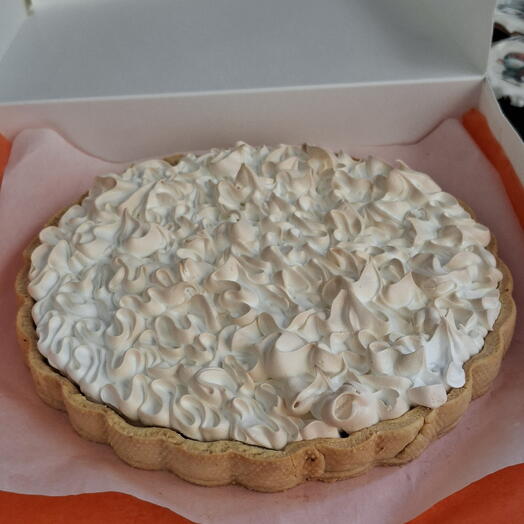 Tarta de limon con merengue