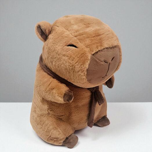 Peluche Capybara bufanda