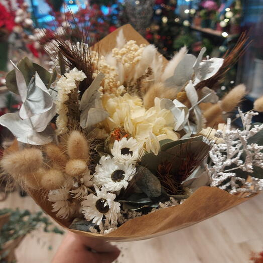 Ramo preservado tonos naturales