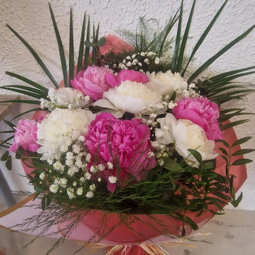 Bouquet of peonies
