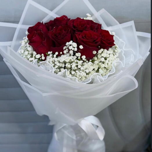 25 roses red Coquette