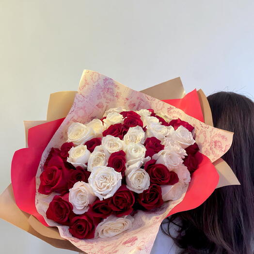 Bouquet de 31 roses