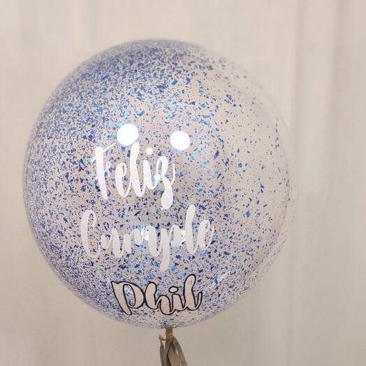 Globo burbuja personalizado