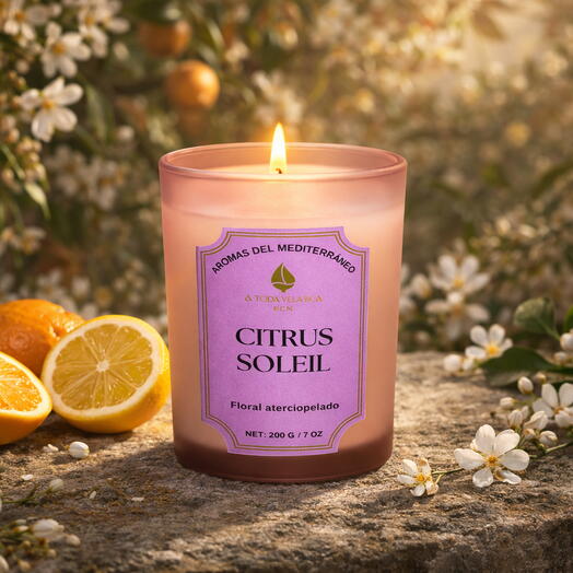 VELA PERFUMADA "CITRUS SOLEIL"