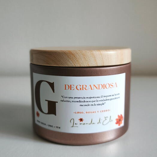 Vela aromatica G de Grandiosa 90g
