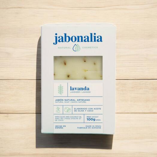 Jabon Natural Artesano con Lavanda