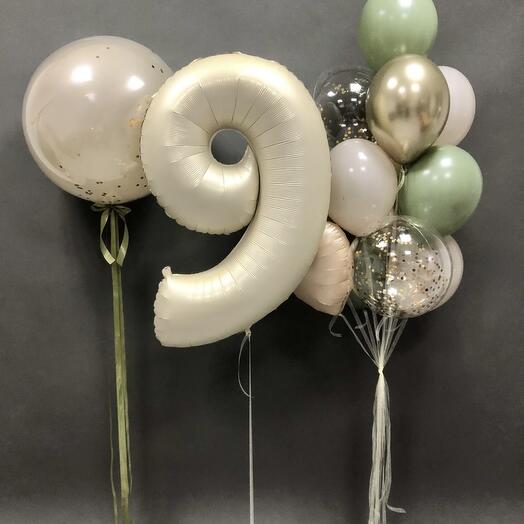 Globos para cumpleanos 9 anos