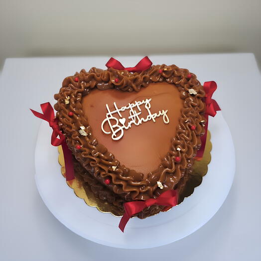 Chocoflan especial of Heart