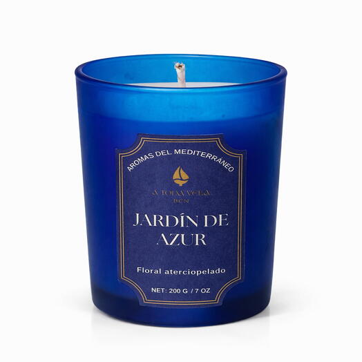 VELA PERFUMADA "JARIN DE AZUR"