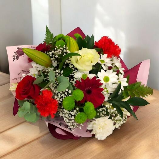 Ramo elegante de flores mixtas