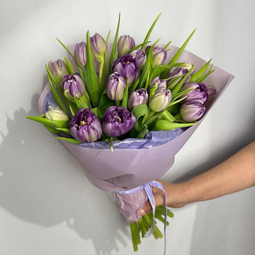 Ramo 20 Tulipanes Lila – Especial 8 Marzo Dia de la Mujer