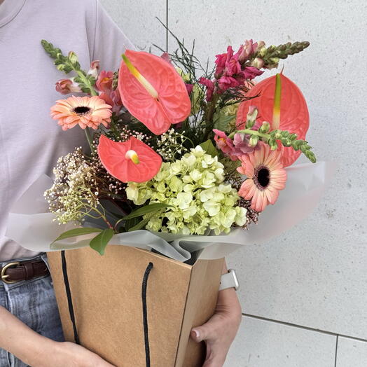Tropical Anthurium in a Bag Mother s Day