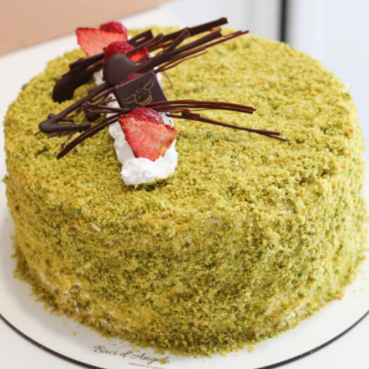 Pastel – Amanti di Sicilia, pistacchio e lamponi