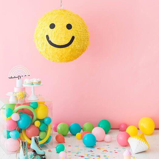 Pinata de Cara Feliz