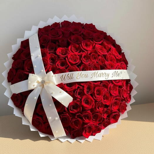 Ramo gigante de 400 rosas rojas con cinta personalizada – Bouquet de lujo para propuesta y ocasiones especiales
