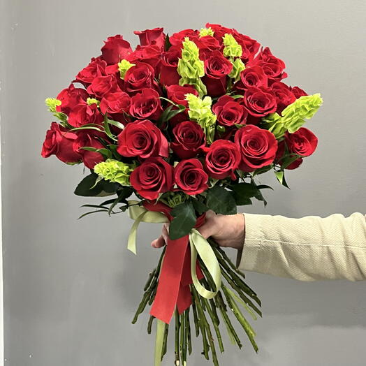 45 rosas rojas