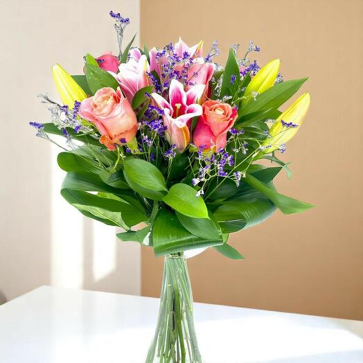 🎀 Rosas y liliums