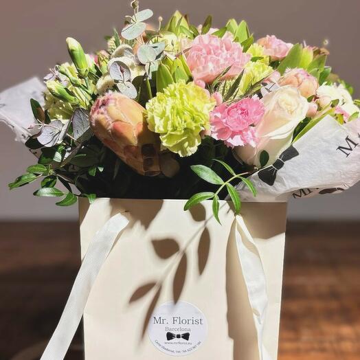 Caja variada de flores (small size)