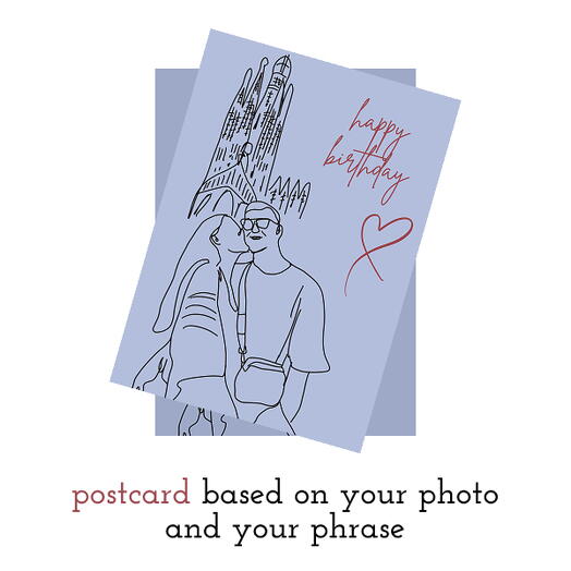 Personalised Postcard