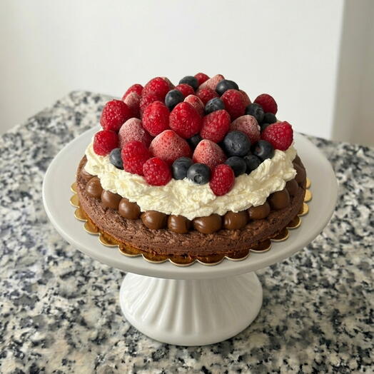 Большая шоколадная маркиза