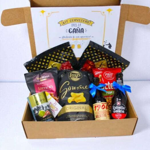Regalo Original Kit Cervecero Eres la Cana – Aperitivo Gourmet para Papa