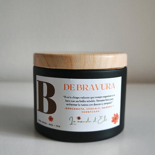 Vela aromatica B de Bravura 90g