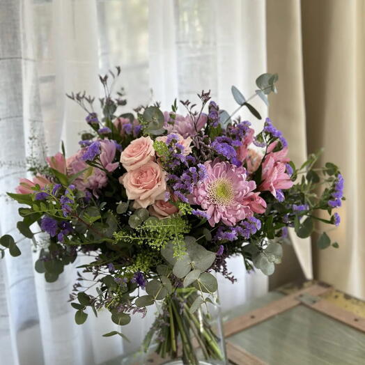 Ramo variado tonos rosados - Esperanza