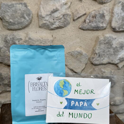 Cafe de Autor + tarjeta (hecha a mano)