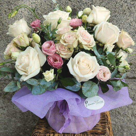 Flowers in a Colon box