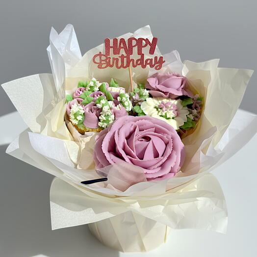BouqCake Lilac Birthday