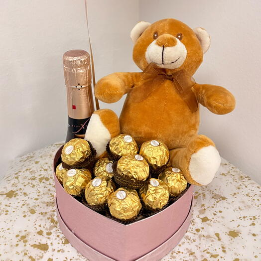 Caja Osito San Valentin Ferrero