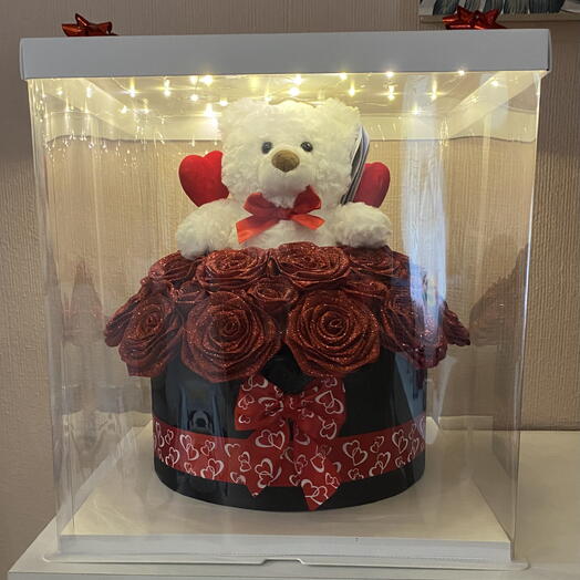 Caja de regalo de amor