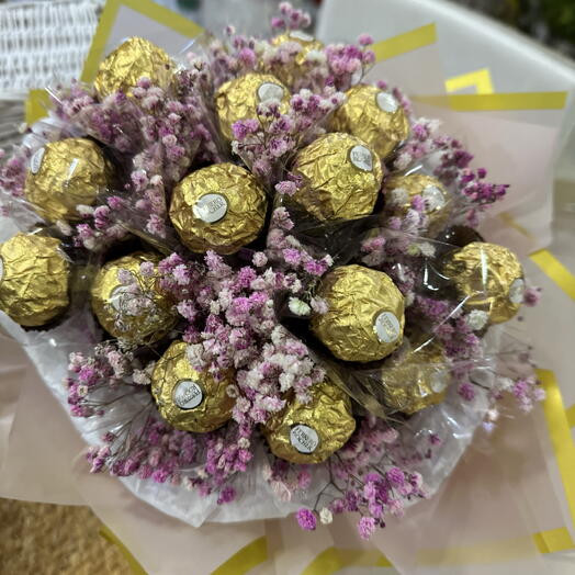 Ferrero Roche candy bouquets
