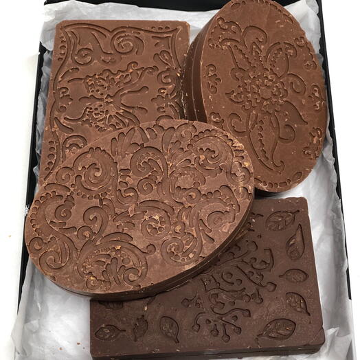 Caja de Dubai chocolate