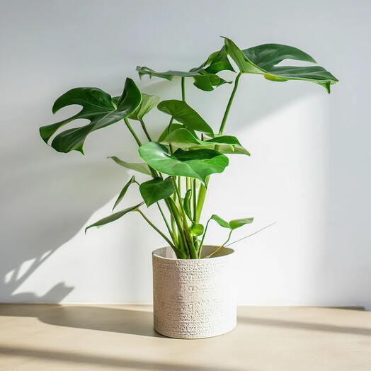 Monstera Deliciosa – Planta Tropical de Interior Decorativa y Moderna