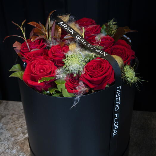 Flowers in a Box Enchanted Roses ARAIK GALSTYAN