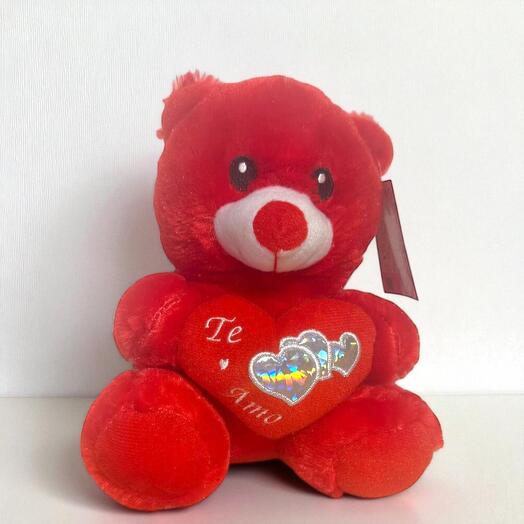 Oso de Peluche Rojo Te Amo – Regalo romantico y especial